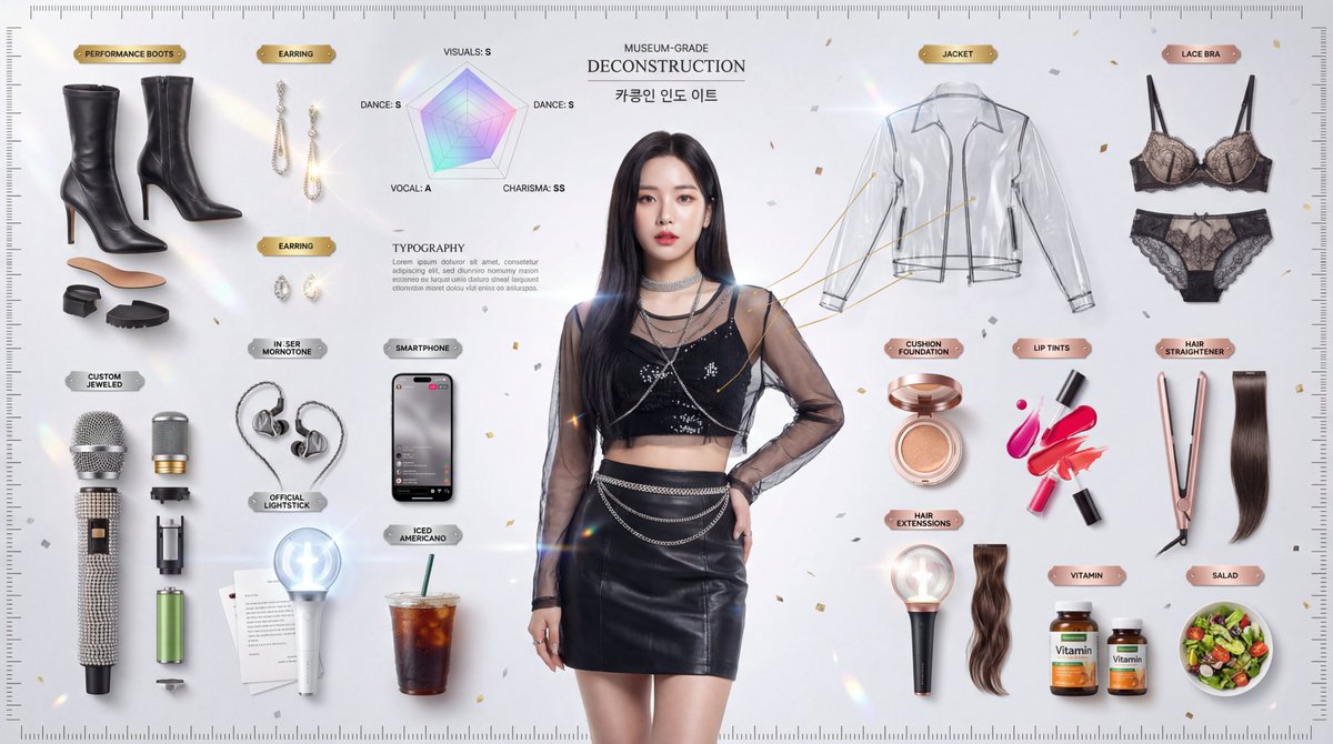 K-Pop Idol: A Hyper-Realistic Visual Symphony