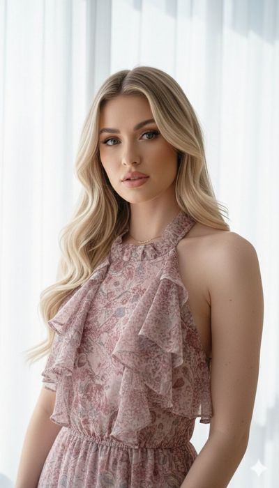 Elegance in Bloom: A Portrait of Self-Choice