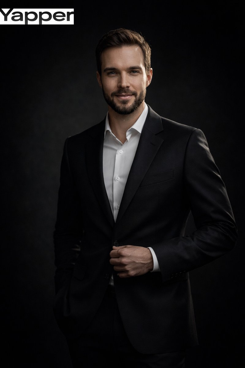 Sharp Elegance: The Confident Executive Portrait