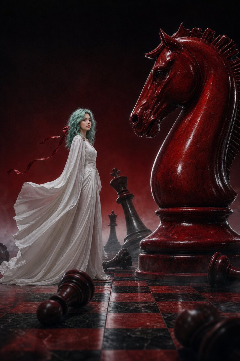 Silent Confrontation on a Blood-Red Chessboard