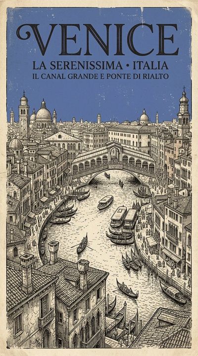 Timeless Charm of [CITY NAME]: A Retro Travel Poster
