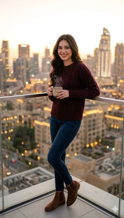Sunset Serenity on the Rooftop