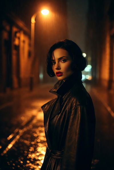 Noir Nights in the Rain