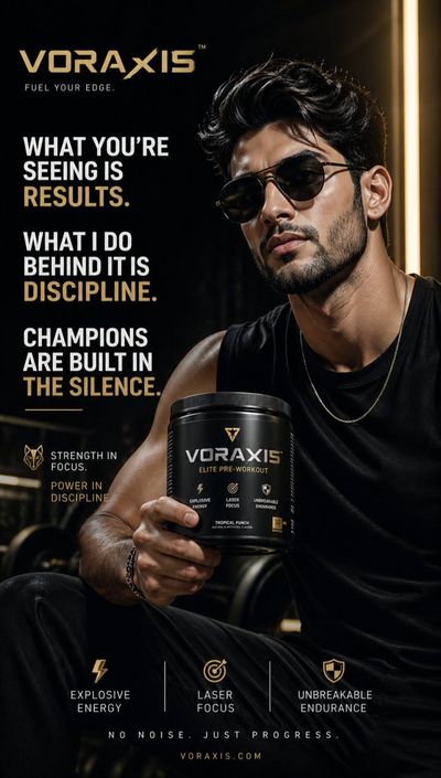 VORAXIS Elite Pre-Workout Showcase