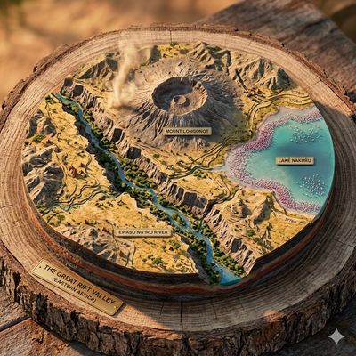 Miniature Earth: The Great Rift Valley in Your Hands
