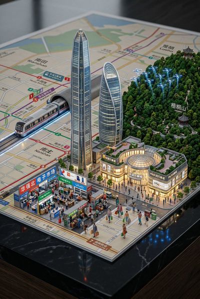 Shenzhen in 3D: A Unique Miniature Cityscape