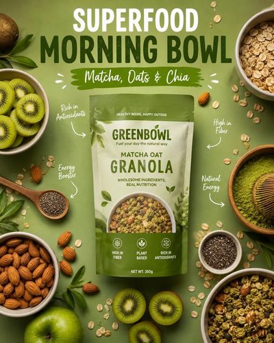 Elevate Your Breakfast with Matcha Oat Granola