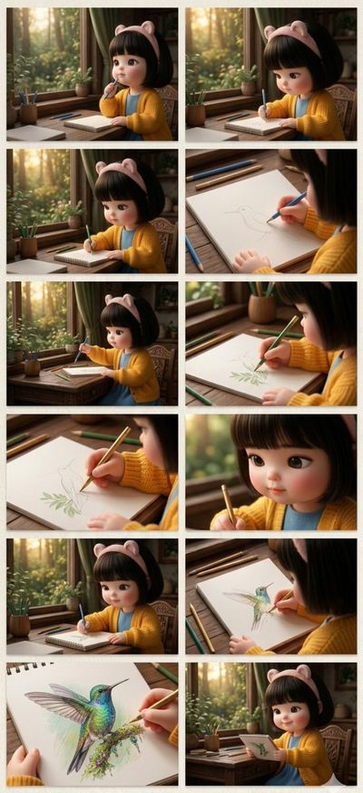 A Quiet Moment of Creation
