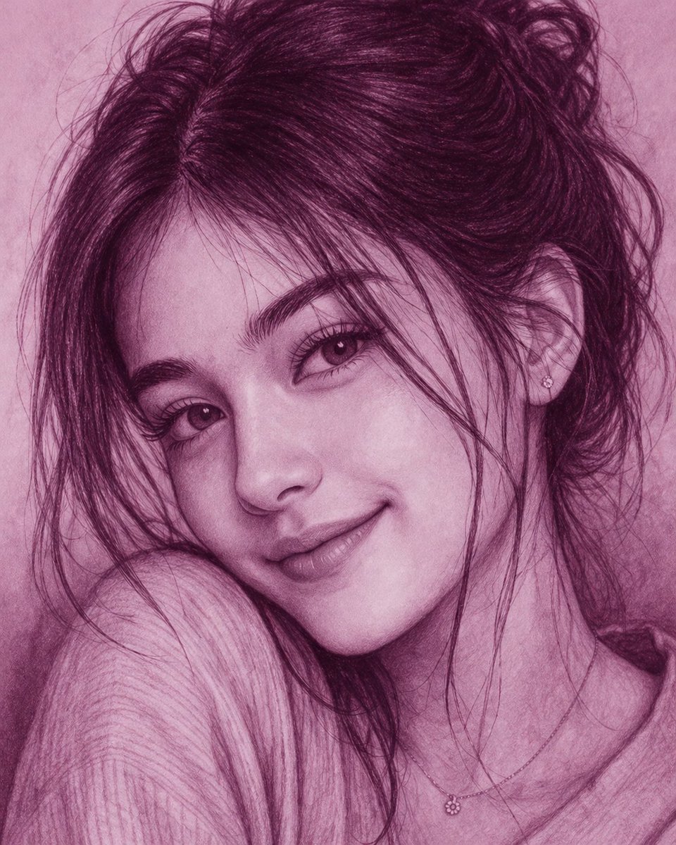 Monochrome Beauty in Dusty Rose