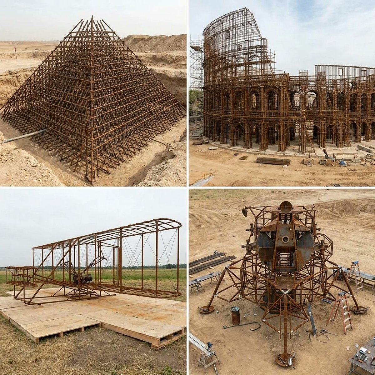 Rebar of Human Achievement