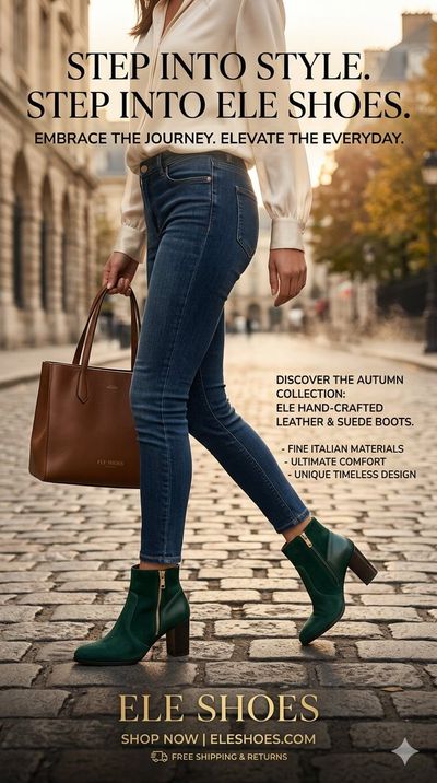 Emerald Accents on Sunlit Cobblestones
