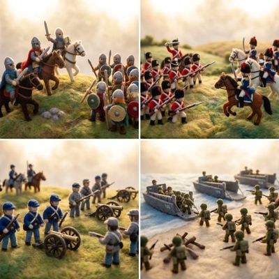Woolen Chronicles of Historic Battles