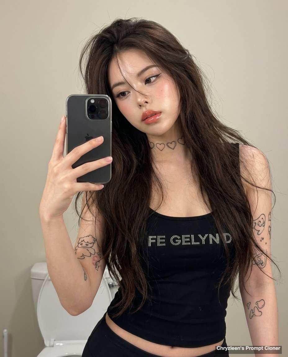 Reflecting Self: A Hyper-Realistic Mirror Selfie