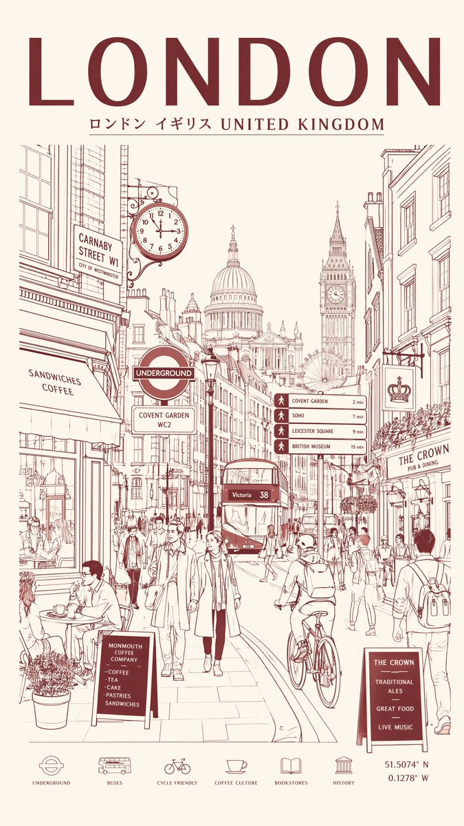 Urban Elegance: A Modern Travel Poster