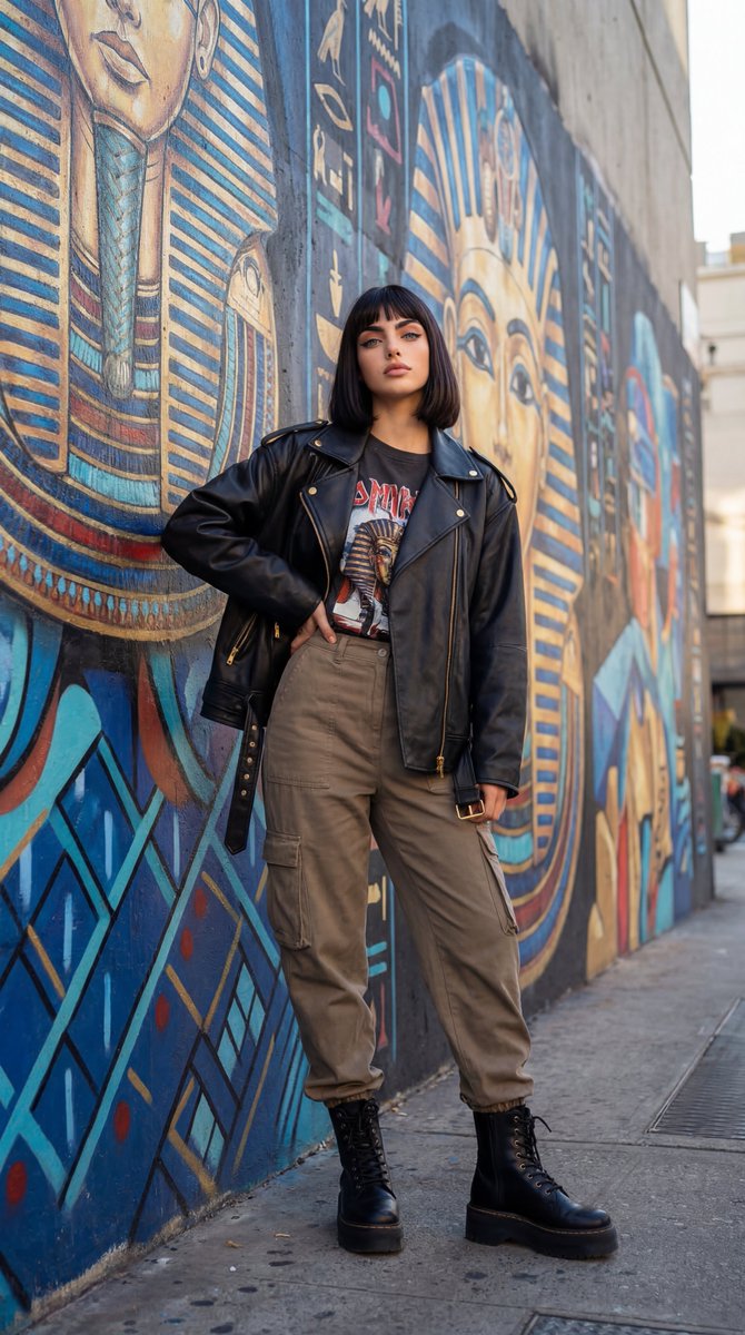 Bold Street Style Meets Ancient Egypt