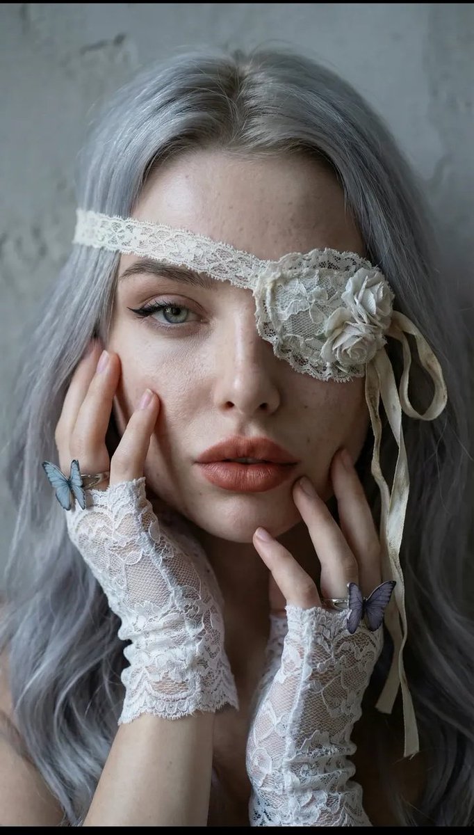 Gothic Elegance: A Portrait of Intrigue
