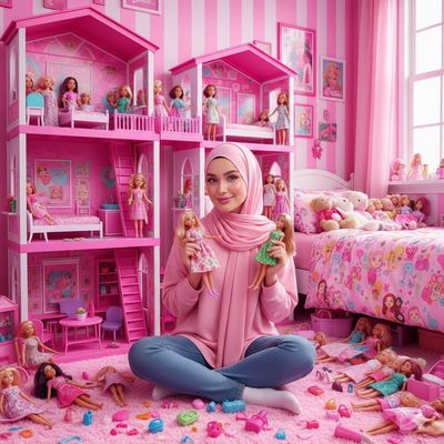 A Dreamy Barbie Wonderland in Pink Hues