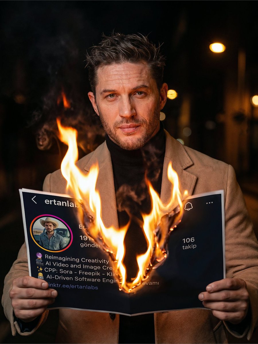 Burning Identity: A Portrait of Confidence