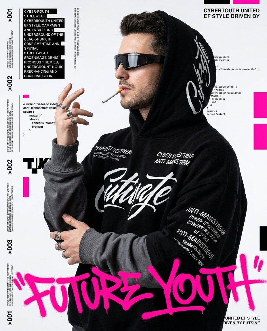Rebellious Streetwear Aesthetic