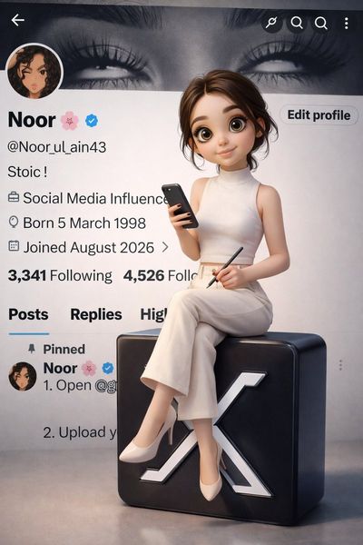 Digital Diva: Influencer in 3D Elegance
