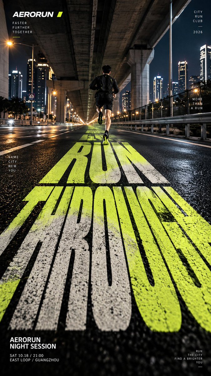 Designing a Bold Perspective Typography Poster with Oversized Letterforms