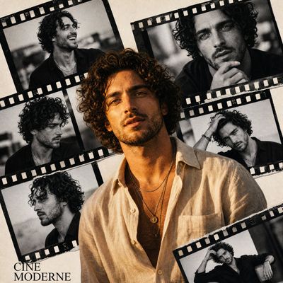 Retro Glam: A Cinematic Portrait Collection