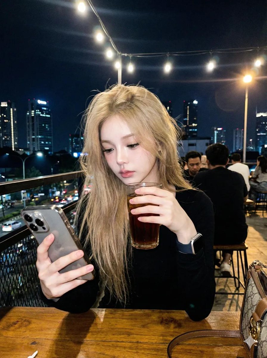 Unfiltered Moments: A Rooftop Night in Jakarta