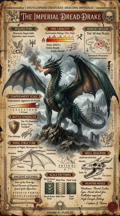 Encyclopedia of Dragons: A Journey Through Mythical Realms