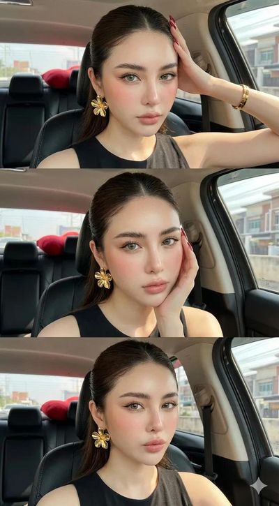 Radiant Elegance in the Car