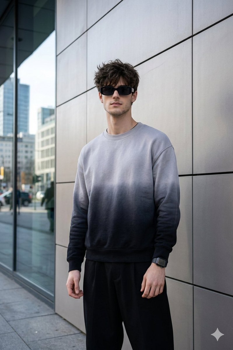 Urban Cool: A Cinematic Fashion Portrait