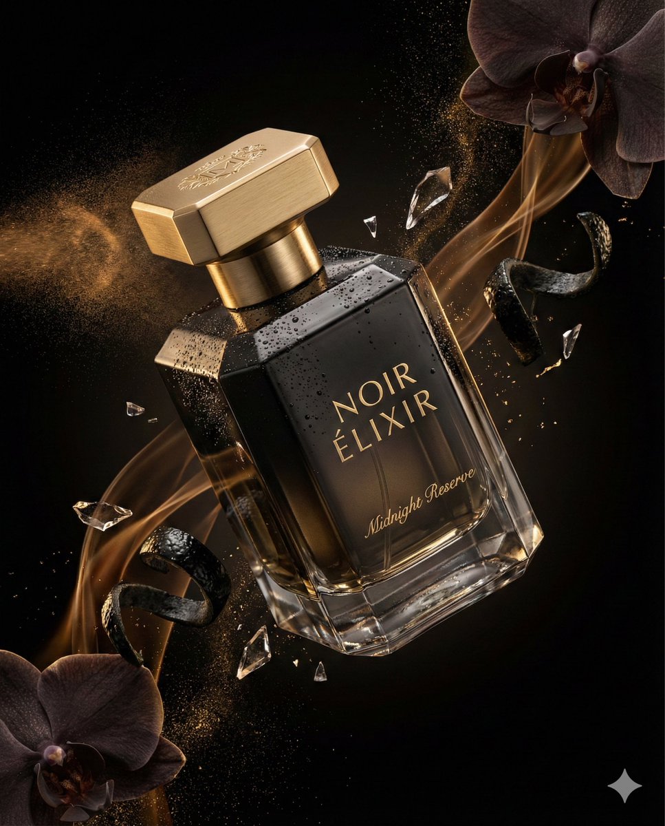 Noir ÉLIXIR: Floating Midnight Luxury