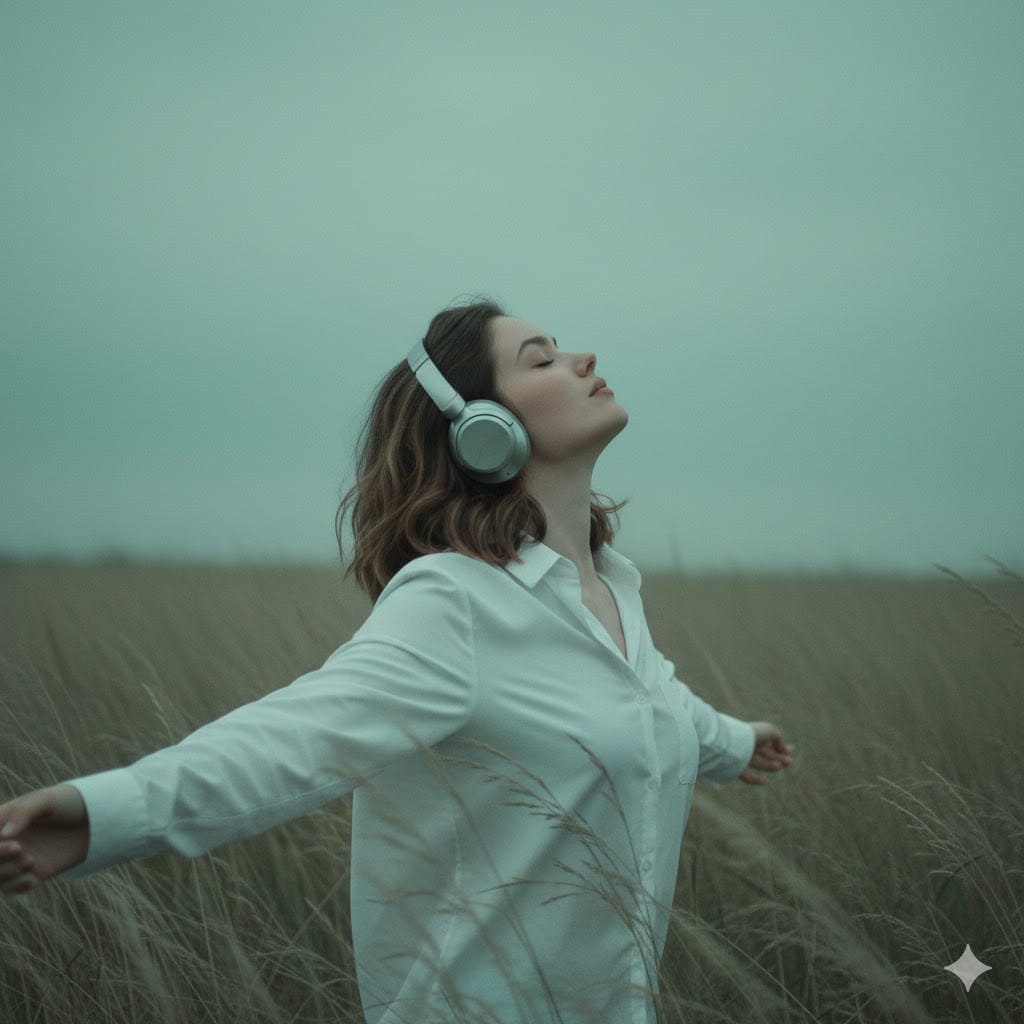 Whispers of Freedom in a Dusk-Kissed Field