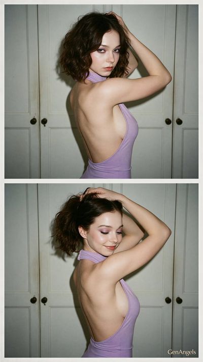 Striking Dual-Panels of Natural Glamour