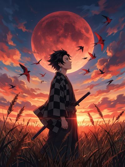 The Crimson Moon's Chosen Warrior