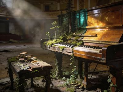 Nature's Reclamation in Forgotten Spaces