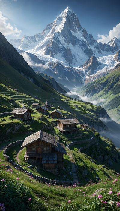 High Alpine Sanctuary Village