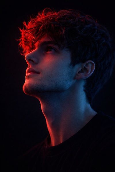 Moody Elegance: A Cinematic Portrait of Introspection
