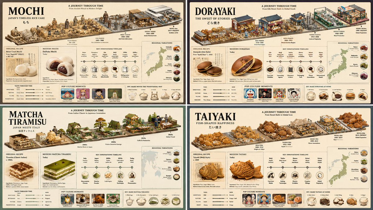 Japanese desserts evolve from royal kitchens to modern factory lines