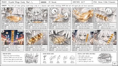 Magical Moments in Anime: Creating Crystal Dango
