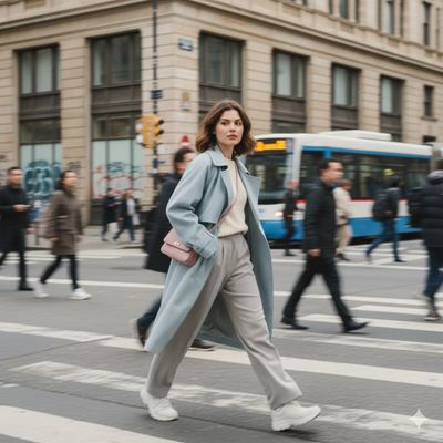 Chic Motion: A Cinematic Urban Journey