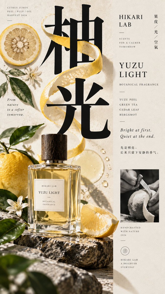 Designing a High-End Editorial Poster with Dynamic 1:2 Off-Axis Composition