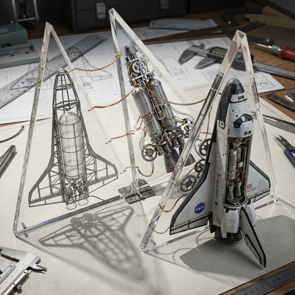 Kinetic Blueprint: Unfolding the Assembly of a Complex Machine