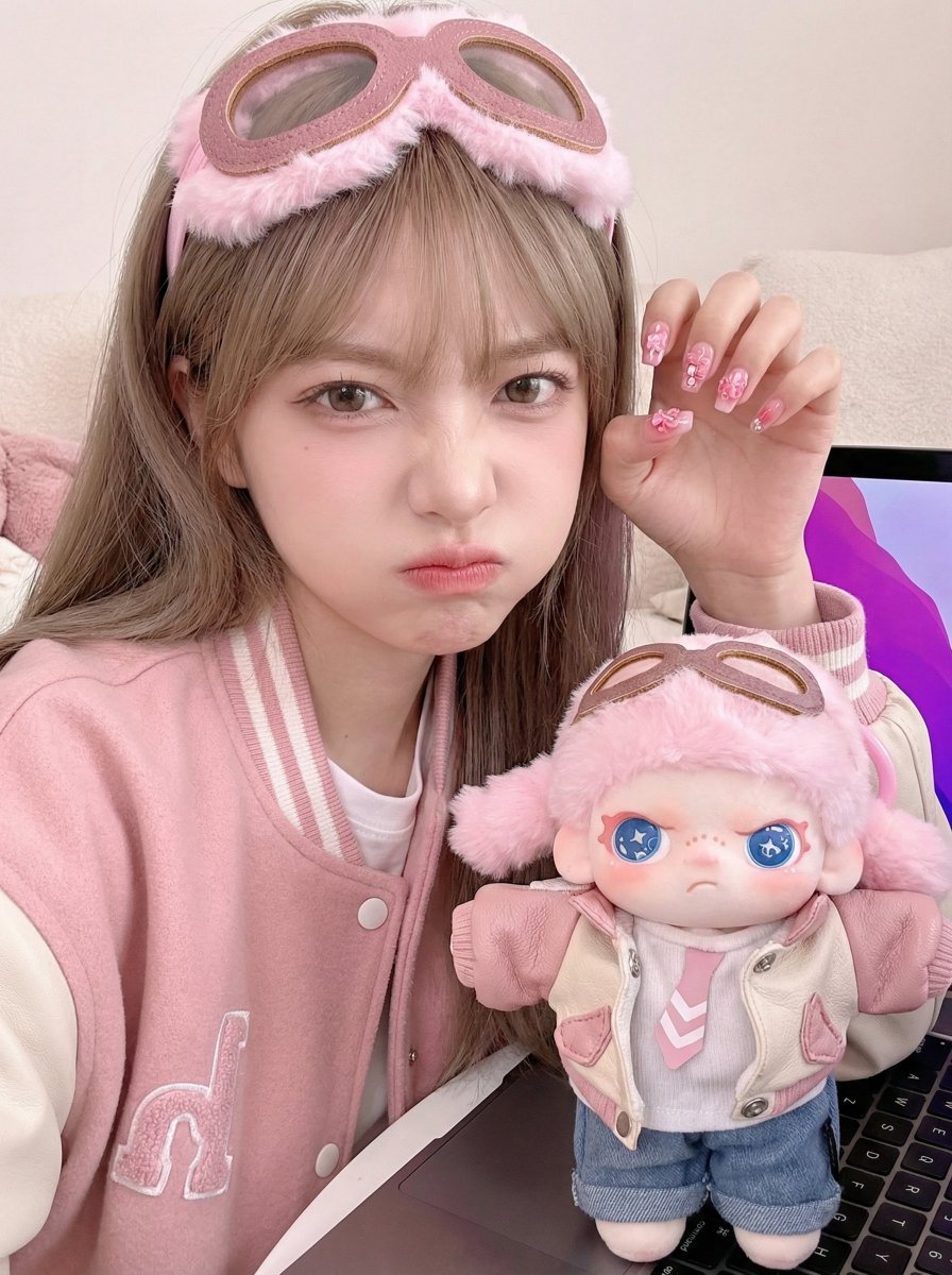 Pouty Twins: Human vs. Doll Showdown