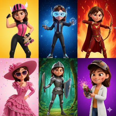 Bold and Playful: 3D Pixar-style Nano Banana Pro