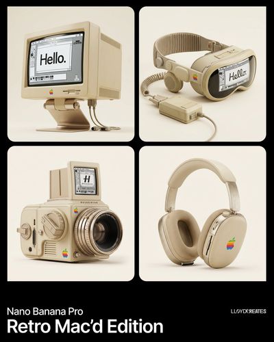 Nano Banana Pro: Retro Mac’d Edition