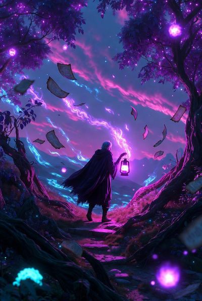 A Dreamscape of Living Stories and Twilight Magic