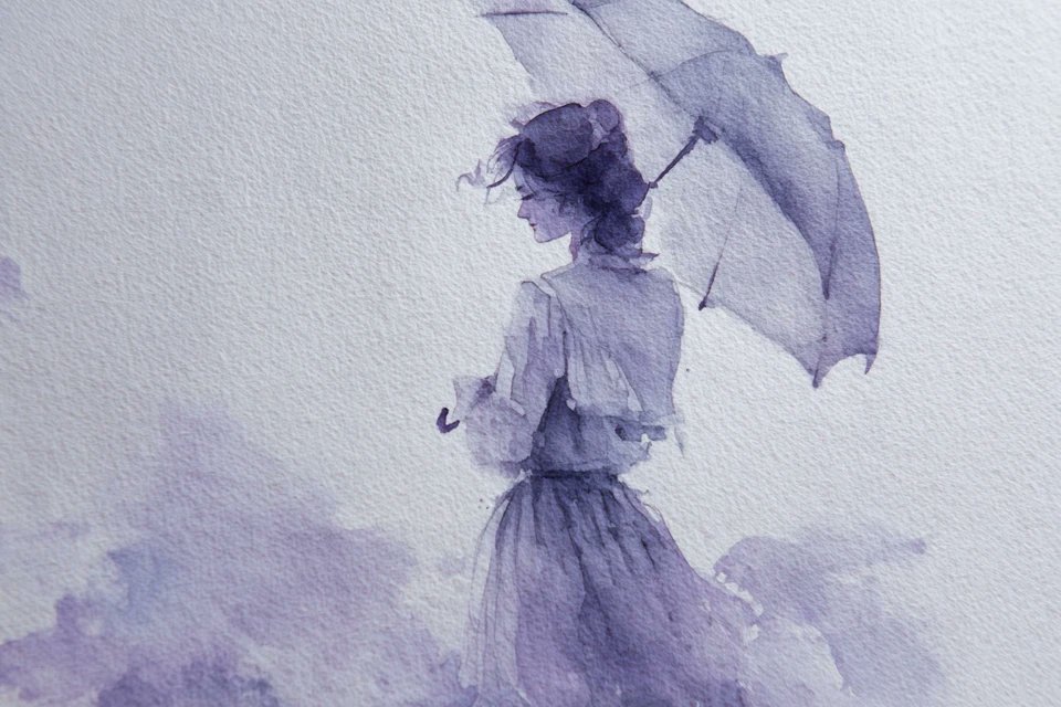Whispers of Color in Watercolor