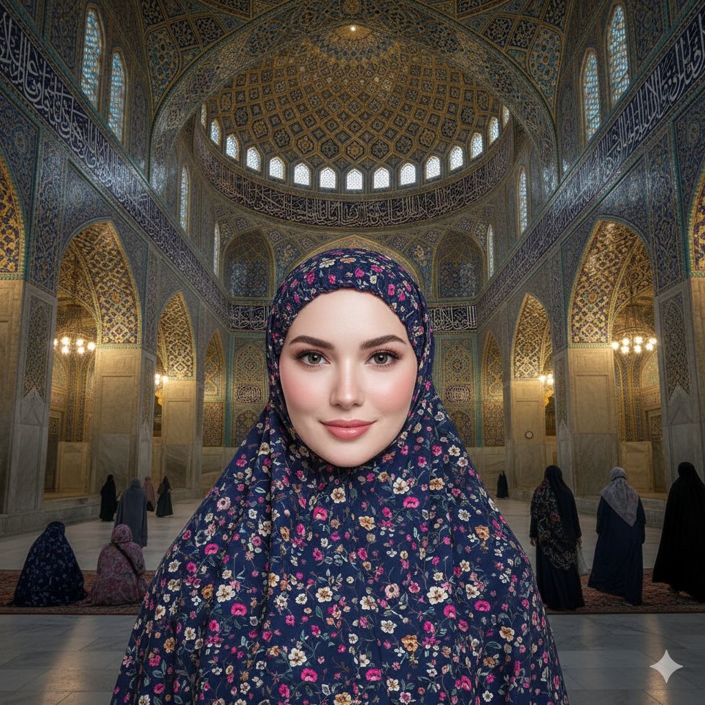 Majestic Prayer in a Sacred Space