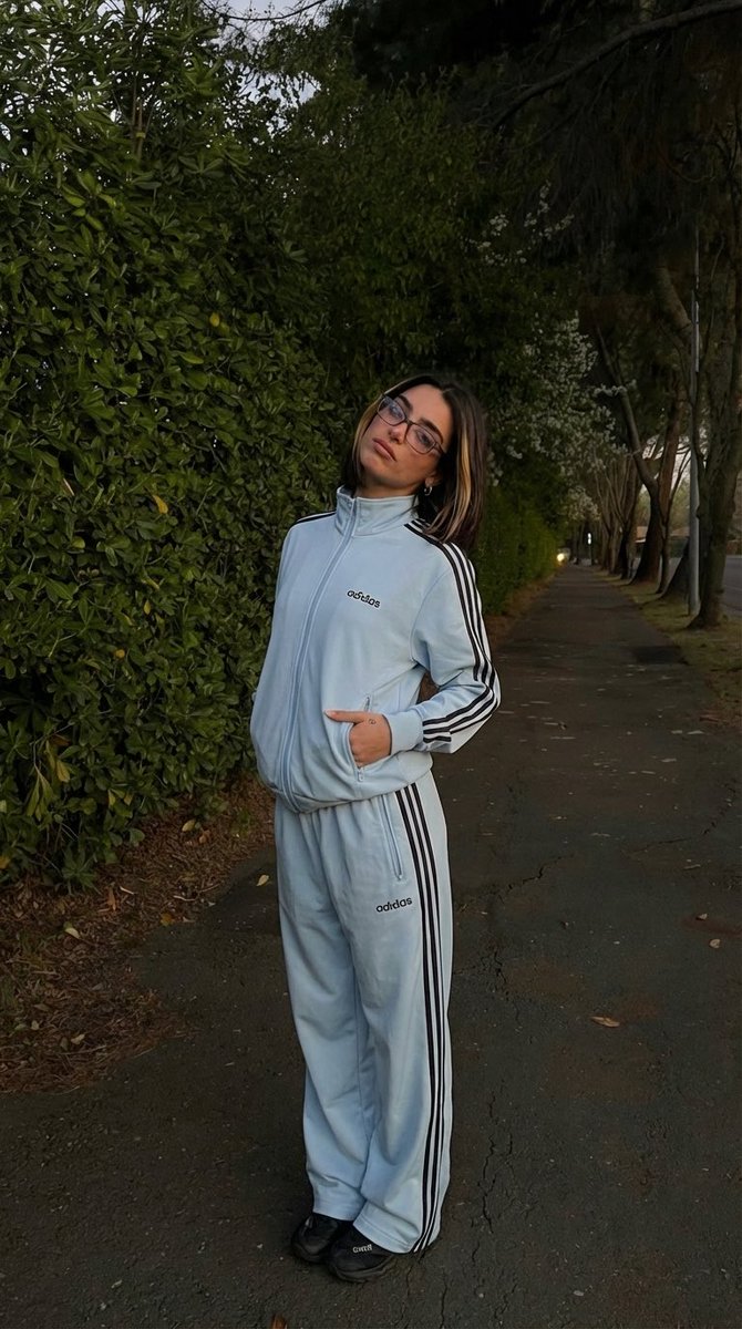 Y2K Athleisure Icon in Soft Dusk Light