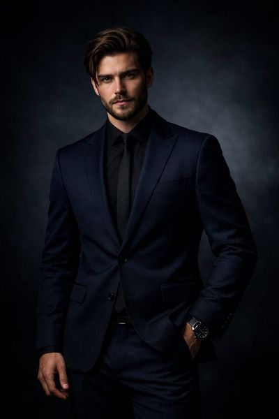 Elegance in Focus: The Modern Man's Portrait
